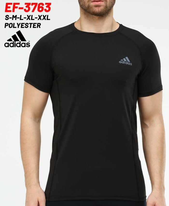 Adidas Erkek Polyester T-Shirt EF-3763