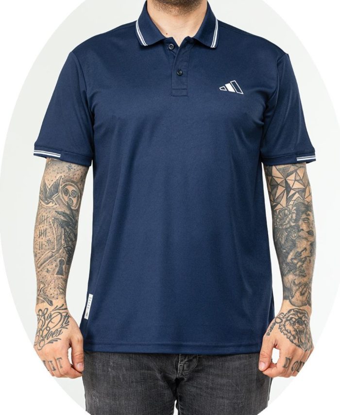 Adidas EF-4555 Erkek Pamuk Cotton Polo Yaka T-Shirt