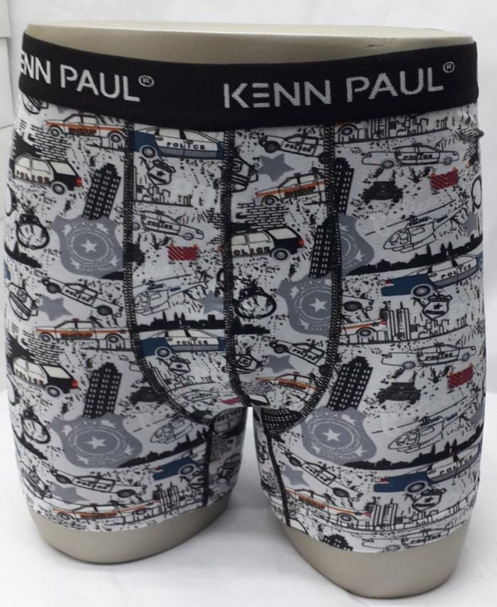 Erkek Dijital Baskılı Cotton Pamuk İkili Boxer KP202