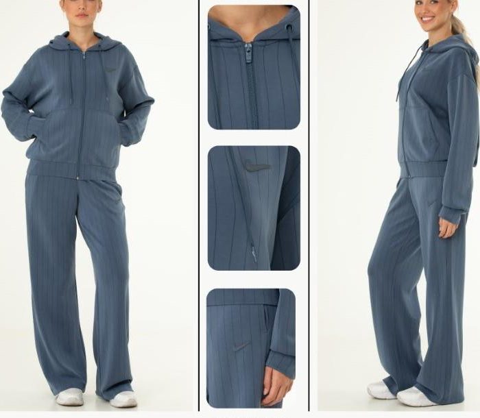 Nike BA-2744 Kadın Eşofman Takımı Modal / Poly Cotton