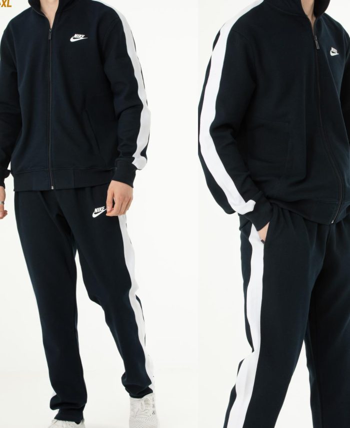 Nike EA-4004 Battal Beden Erkek Eşofman Takımı Cotton-Poly